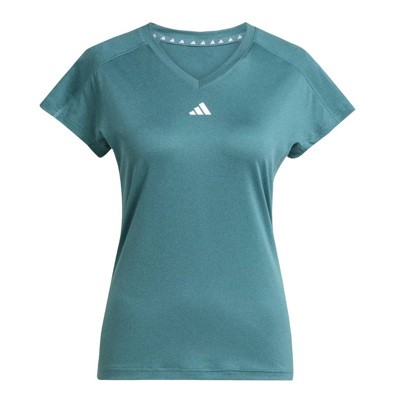 adidas - Women's Aeroready Train Essentials Minimal Branding V-Neck T-Shirt (JY2175)