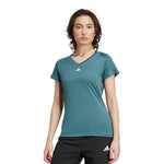 adidas - Women's Aeroready Train Essentials Minimal Branding V-Neck T-Shirt (JY2175)