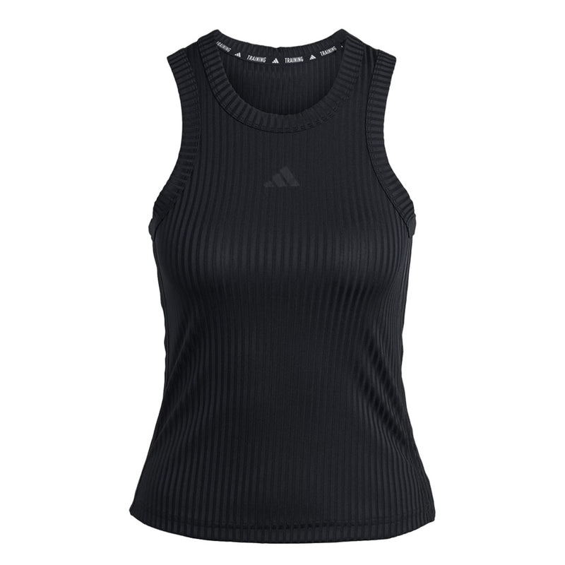 adidas - Women's All Gym Seasonal Tonal 3-Stripes Tank Top (IW8161)