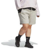 adidas - Women's All SZN Fleece Shorts (Plus Size) (IC1608)