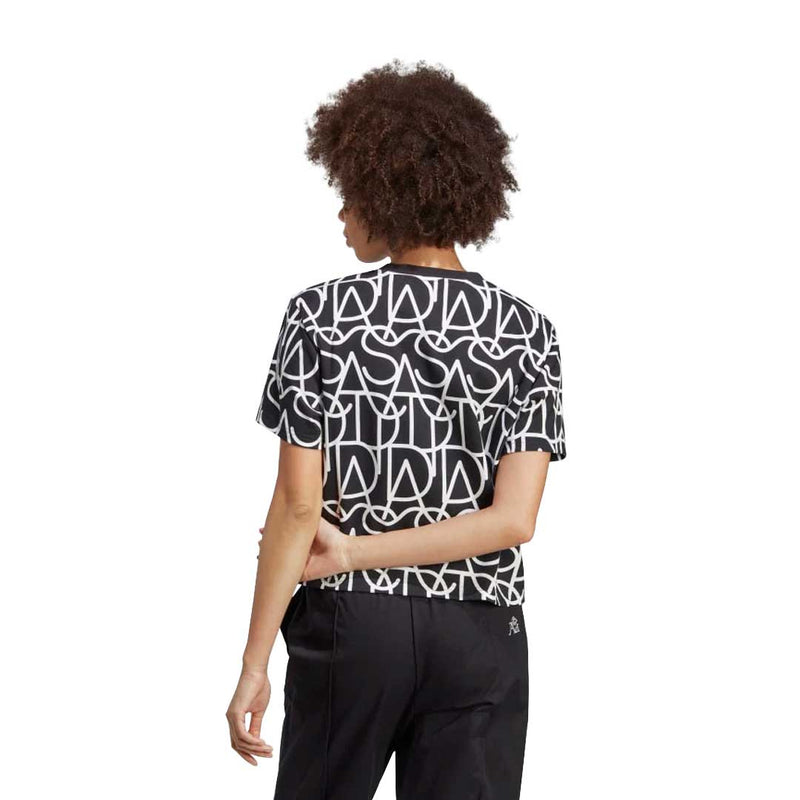 adidas - Women's Allover Graphic Boyfriend T-Shirt (IC1536)