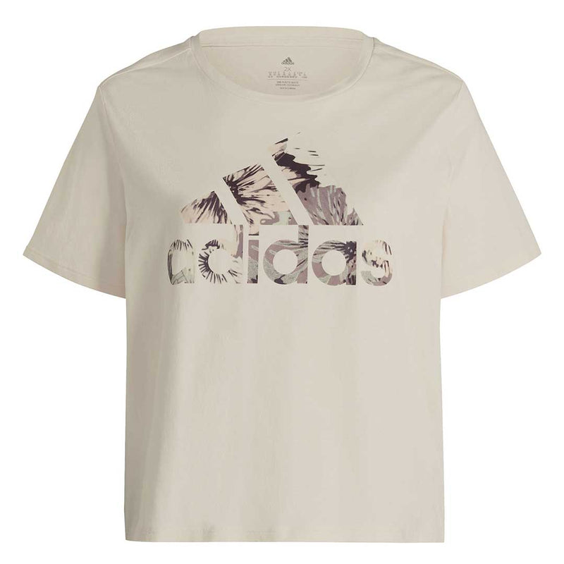 adidas - Women's Allover Print Regular T-Shirt (Plus Size) (HN5281)