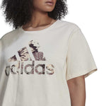adidas - Women's Allover Print Regular T-Shirt (Plus Size) (HN5281)