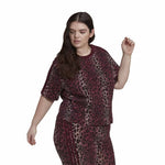 adidas - Women's Allover Print T-Shirt (Plus Size) (HM6495)