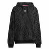 adidas - Sweat à capuche Essentials à imprimé animal zèbre pour femme (IJ5604)