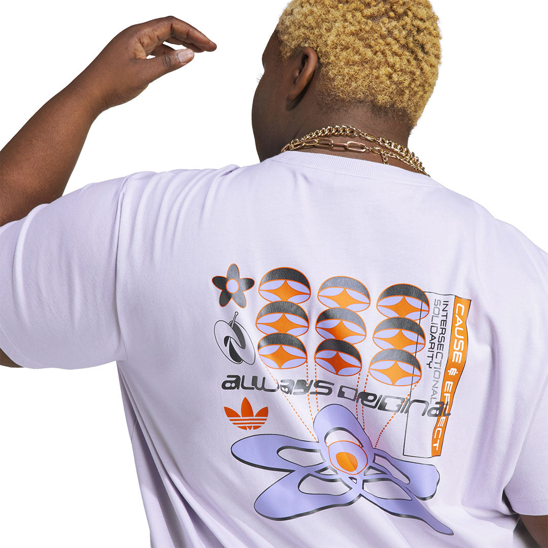 adidas - Women's Always Original Graphic Loose T-Shirt (Plus Size