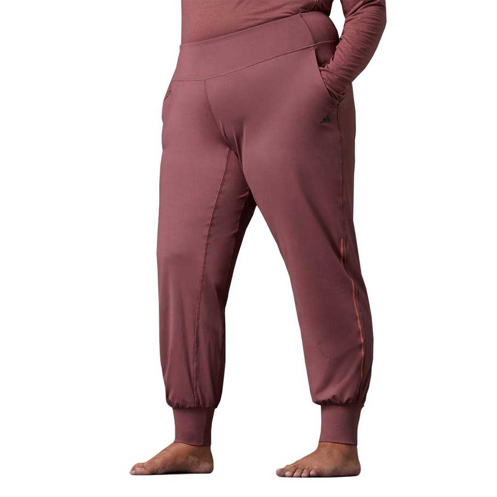adidas - Pantalon de yoga Authentic Balance pour femme (grande taille) (HZ6313) 