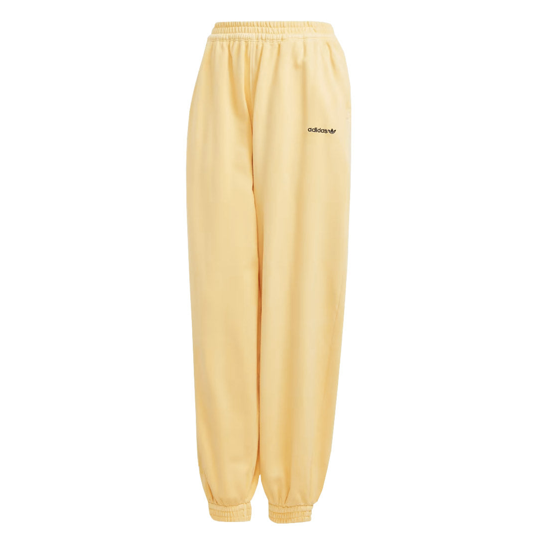 Adidas Women s Back Logo Sweatpant IC3080 Yellow XS