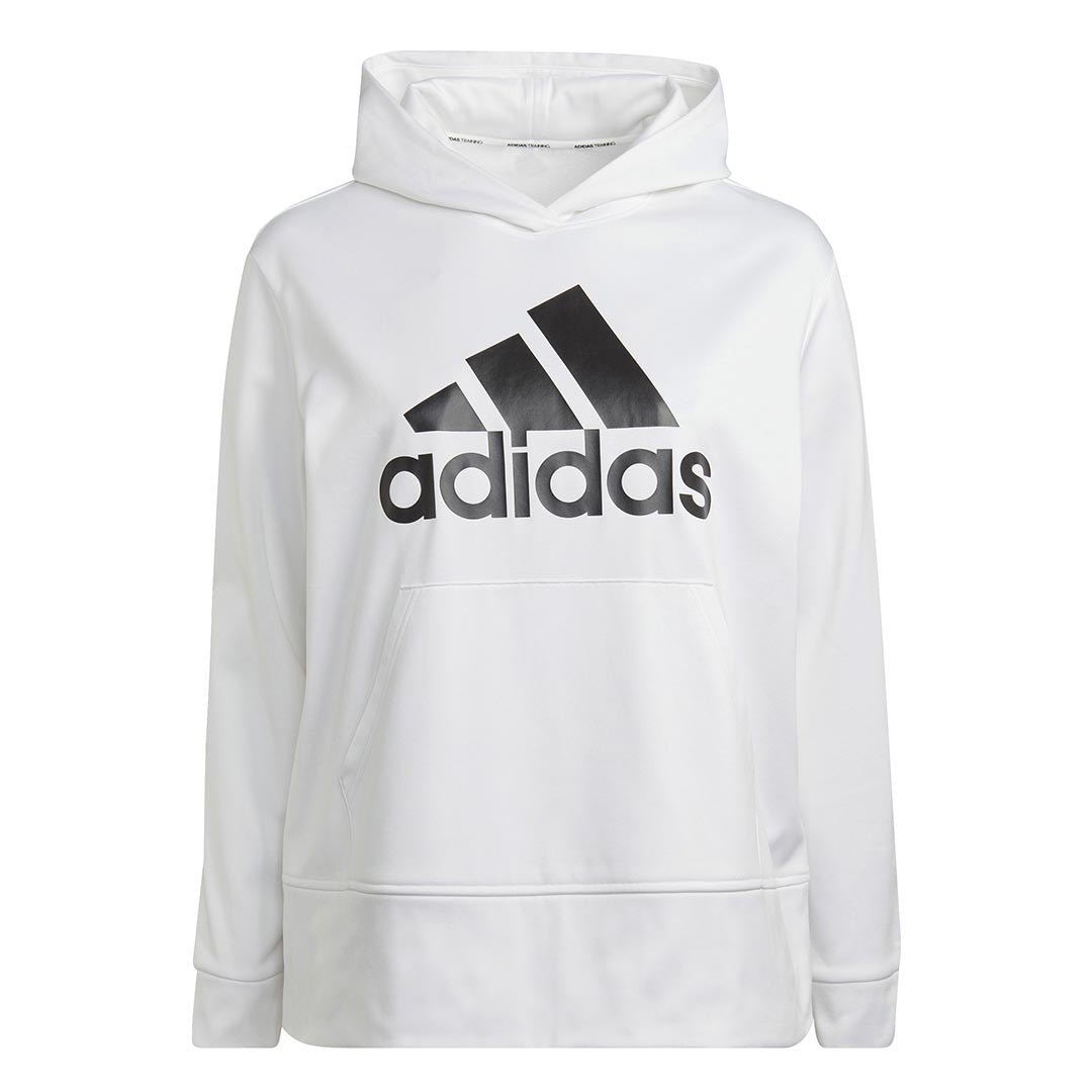 adidas - Women's Badge Of Sport Logo Hoodie (Plus Size) (HJ9744