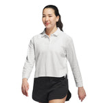 adidas - Women's Beyond The Course Long Sleeve Loose Polo (JM1955)