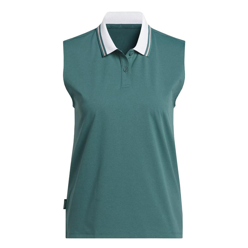 adidas - Women's Beyond The Course Twistknit Sleeveless Polo (JN8675)