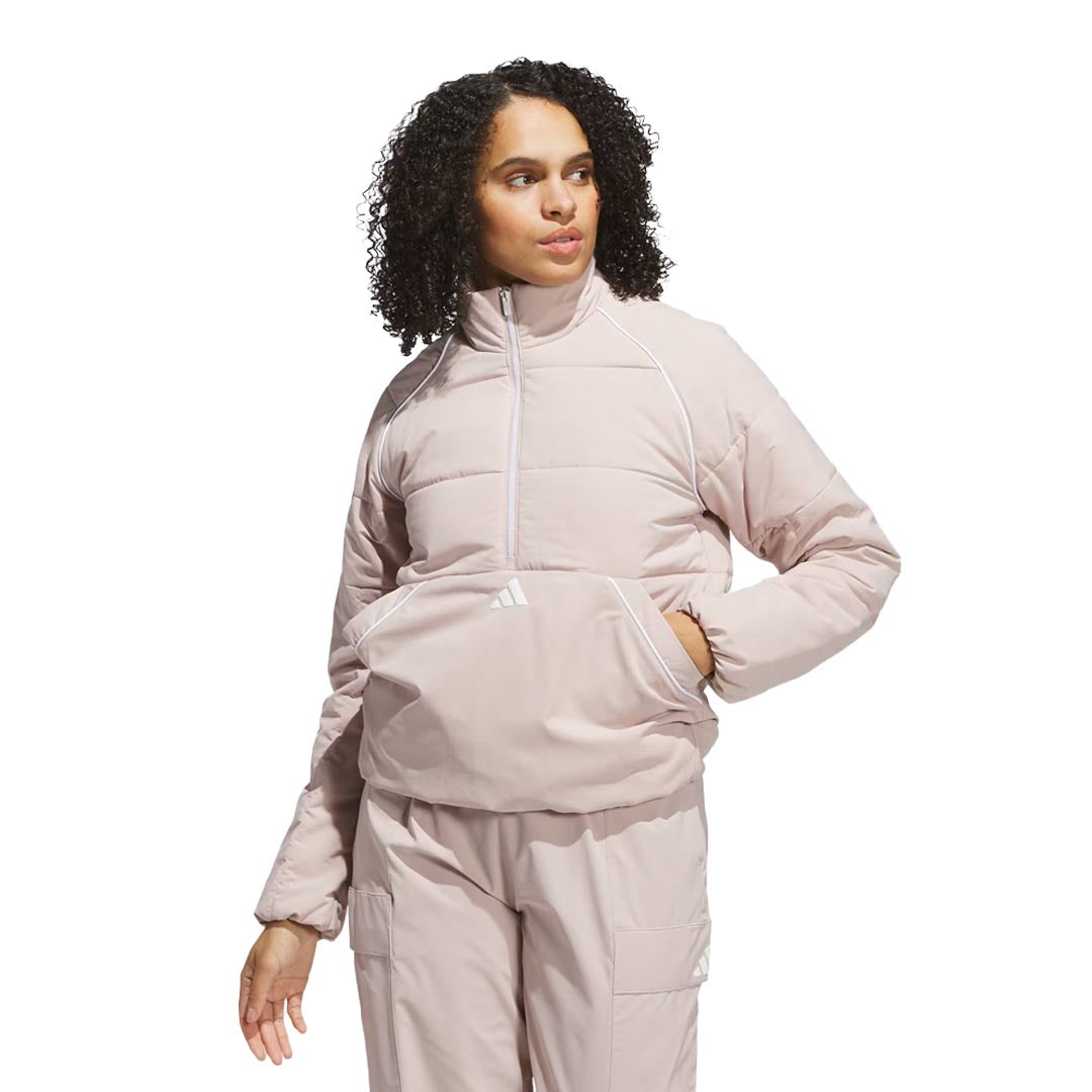 adidas - Women's Beyond The Course Twistweave Loose 1/4 Zip Jacket