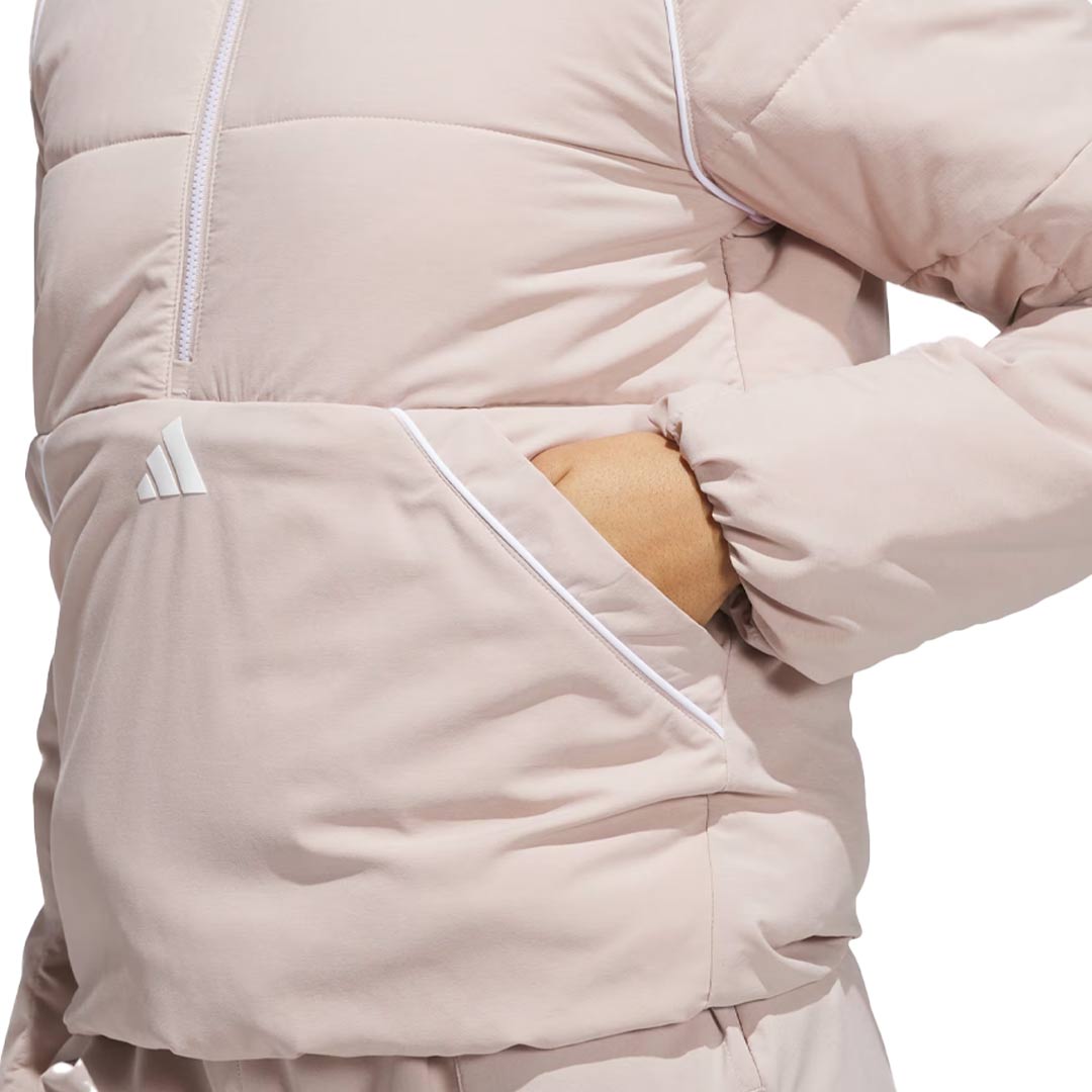 adidas - Women's Beyond The Course Twistweave Loose 1/4 Zip Jacket