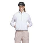 adidas - Women's Beyond The Course Twistweave Loose 1/4 Zip Vest (JN8682)
