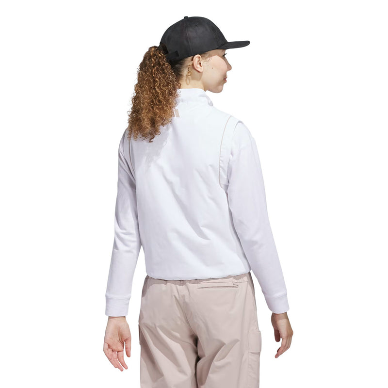 adidas - Women's Beyond The Course Twistweave Loose 1/4 Zip Vest (JN8682)