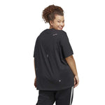 adidas - Women's Bluv Boyfriend Short Sleeve T-Shirt (Plus Size) (IC0813)
