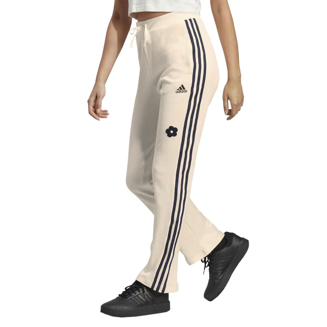 adidas Women s Chenille Flower Patches 3 Stripes Jogger IC8697 SVP Sports