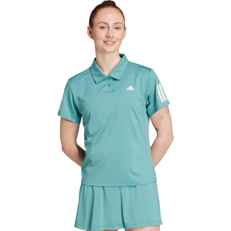adidas - Women's Club Tennis Climacool 3-Stripes Polo (JW2949)