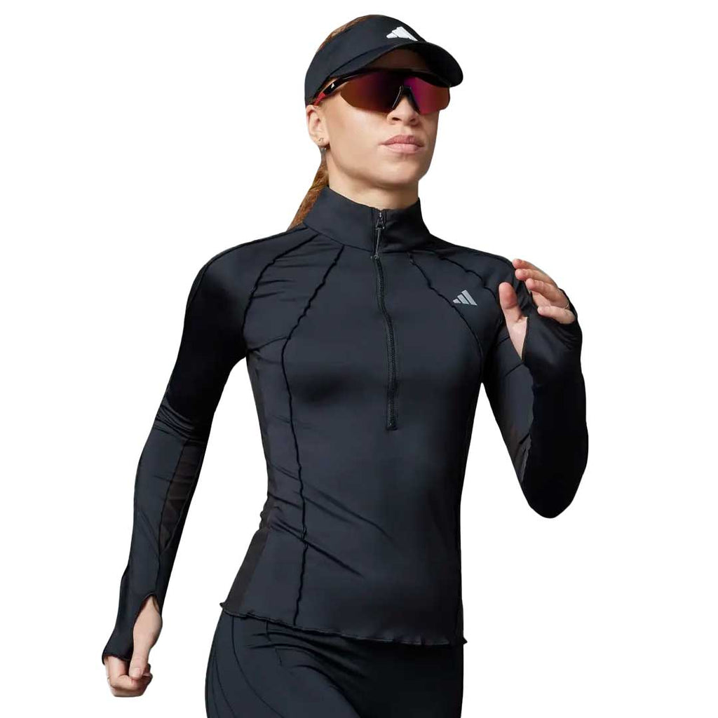 adidas - Women's Collective Power 1/2 Zip Long Sleeve Shirt (HM4335)