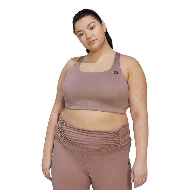 adidas - Women's CoreFlow Medium Support Bra (Plus Size) (HL8592)