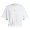 adidas - Women's Dance 3-Stripes Crop T-Shirt (IM4977)