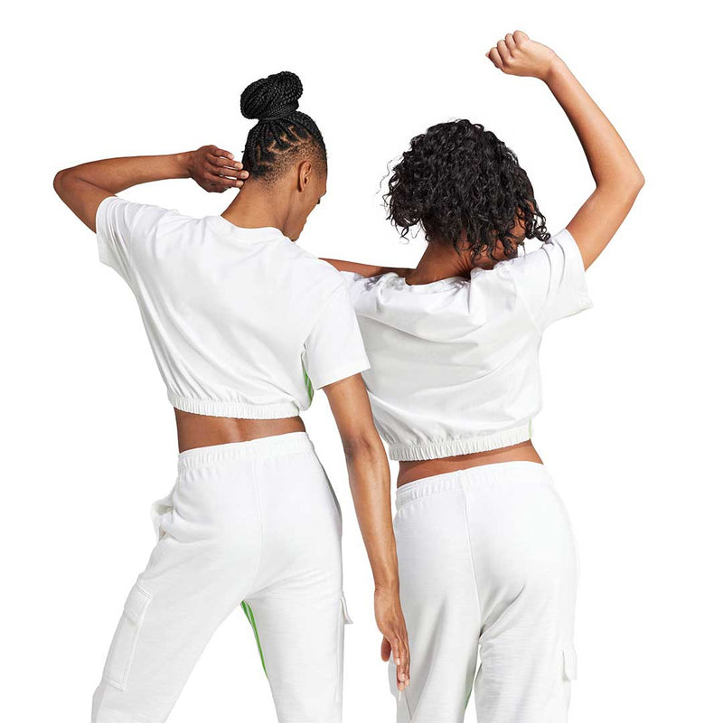 adidas - Women's Dance 3-Stripes Crop T-Shirt (IM4977)