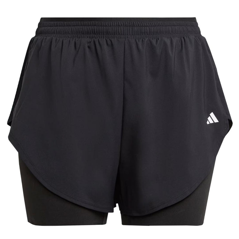 adidas - Women's Designed For Training 2 in 1 Shorts (Plus Size) (IN6923)