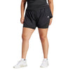 adidas - Women's Designed For Training 2 in 1 Shorts (Plus Size) (IN6923)