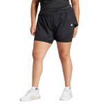 adidas - Women's Designed For Training 2 in 1 Shorts (Plus Size) (IN6923)