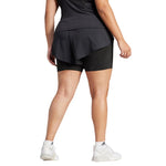 adidas - Women's Designed For Training 2 in 1 Shorts (Plus Size) (IN6923)