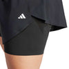 adidas - Women's Designed For Training 2 in 1 Shorts (Plus Size) (IN6923)