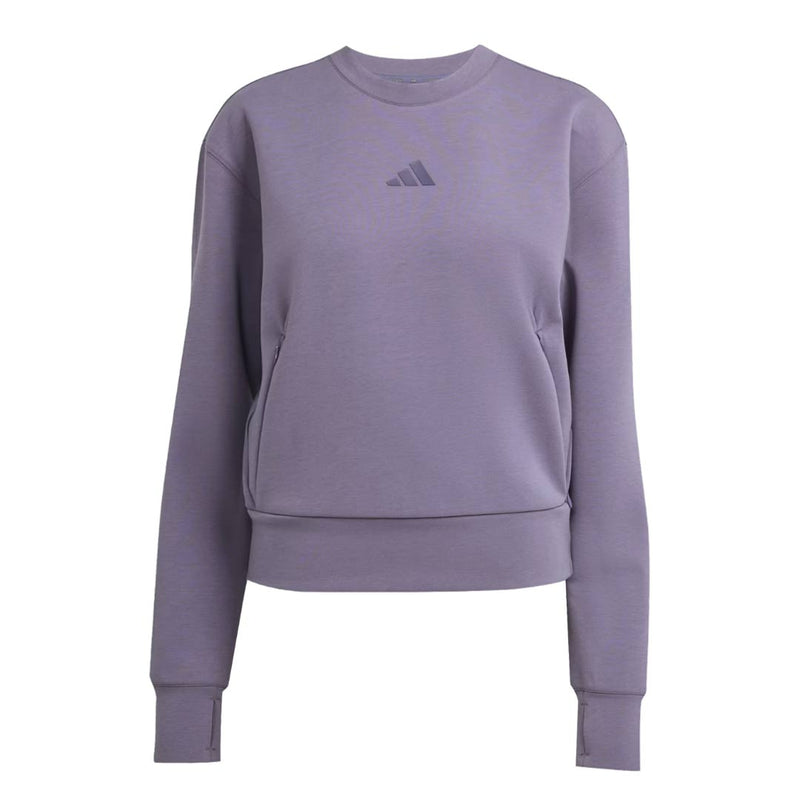 adidas - Women's Designed-For-Training Warm-Up Crewneck Sweatshirt (JX7307)