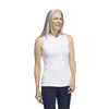 adidas - Women's Embossed Sleeveless Polo (HY7170)