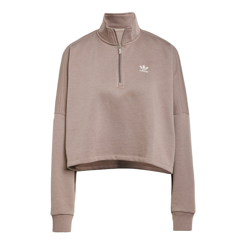 adidas - Women's Essential 1/2 Zip Fleece Sweatshirt (JC8985)