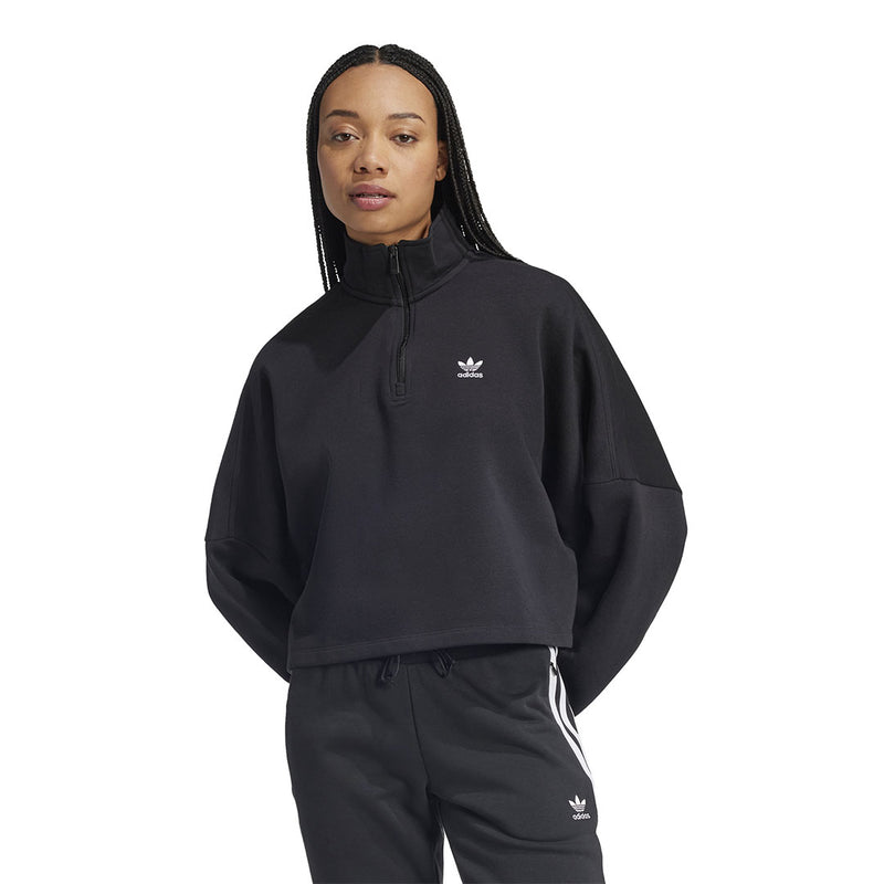 adidas - Women's Essentials 1/2 Zip Fleece Sweatshirt (IW0951)