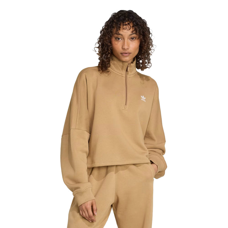adidas - Women's Essentials 1/2 Zip Fleece Sweatshirt (JX2854)