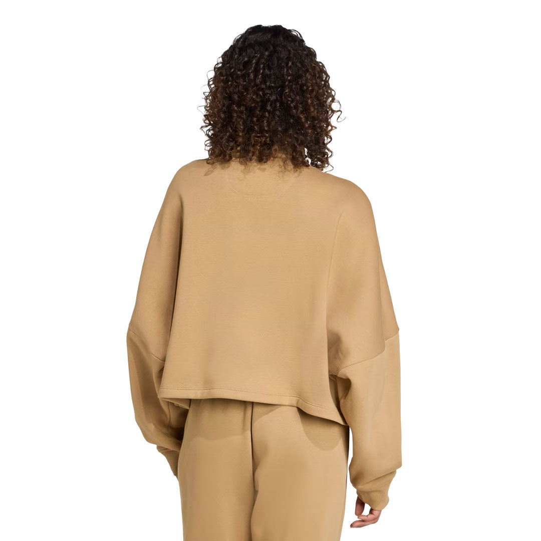 adidas - Women's Essentials 1/2 Zip Fleece Sweatshirt (JX2854