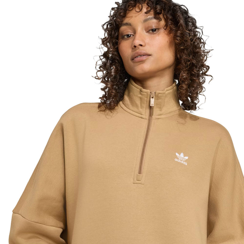 adidas - Women's Essentials 1/2 Zip Fleece Sweatshirt (JX2854)