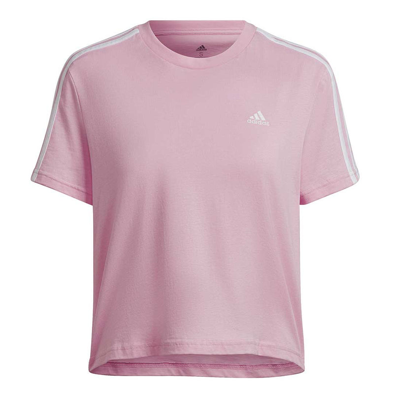 adidas - Women's Essentials 3-Stripes Crop T-Shirt (HL2033)