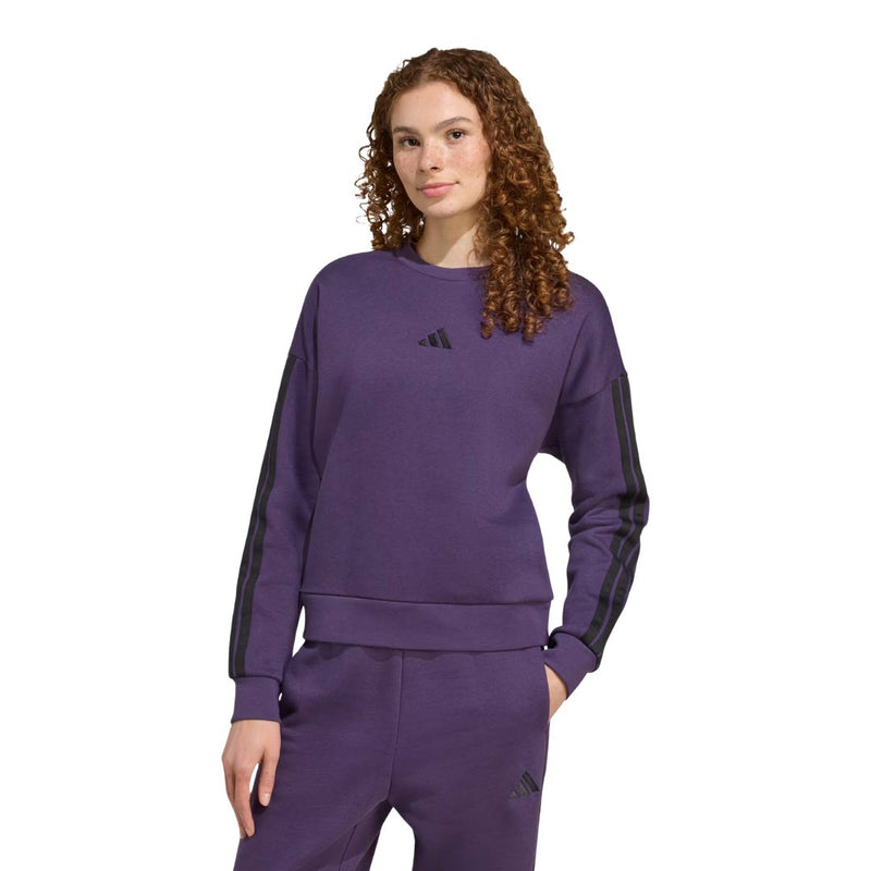 adidas - Women's Essentials 3-Stripes Fleece Sweatshirt (JX7691)