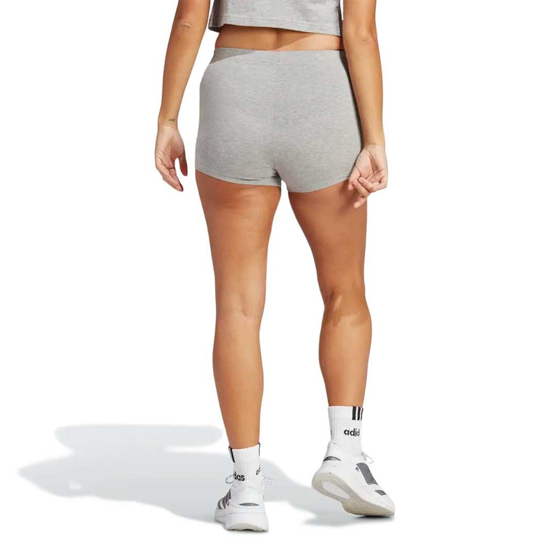 adidas - Women's Essentials 3-Stripes Single Jersey Booty Shorts (IC0758)