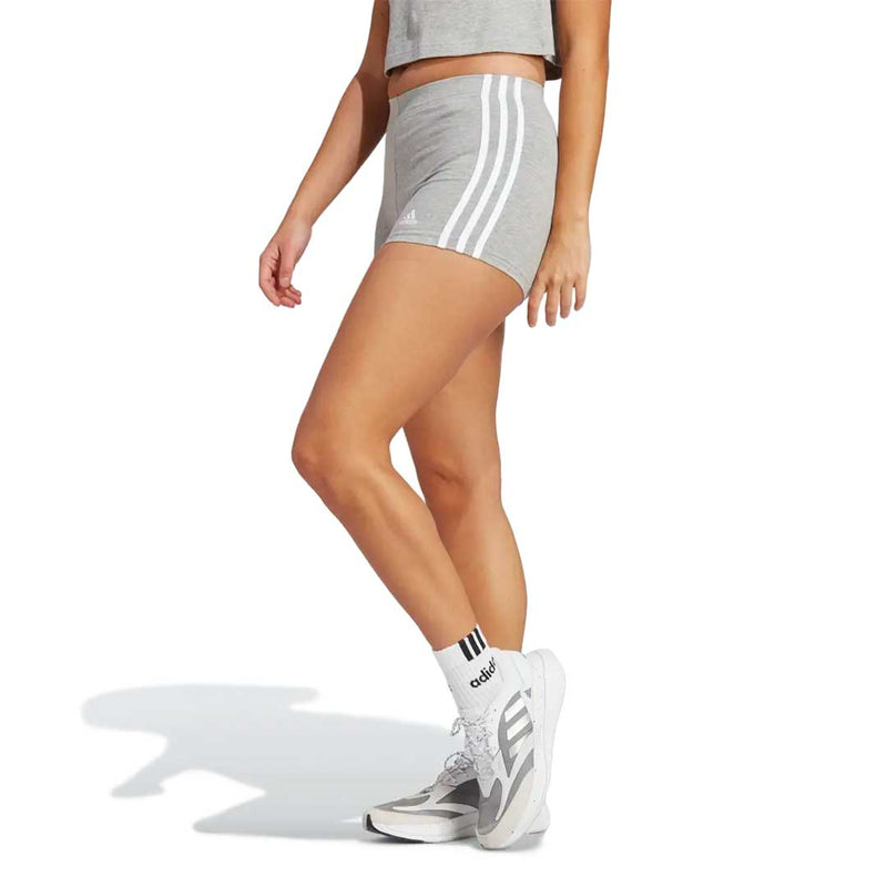 adidas - Women's Essentials 3-Stripes Single Jersey Booty Shorts (IC0758)