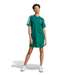 adidas - Women's Essentials 3-Stripes Single Jersey Boyfriend T-Shirt Dress (IL3314)