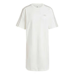 adidas - Women's Essentials 3-Stripes Single Jersey Boyfriend T-Shirt Dress (IR6058)