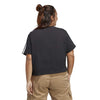 adidas - Women's Essentials 3-Stripes Single Jersey Crop T-Shirt (Plus Size) (IC5002)