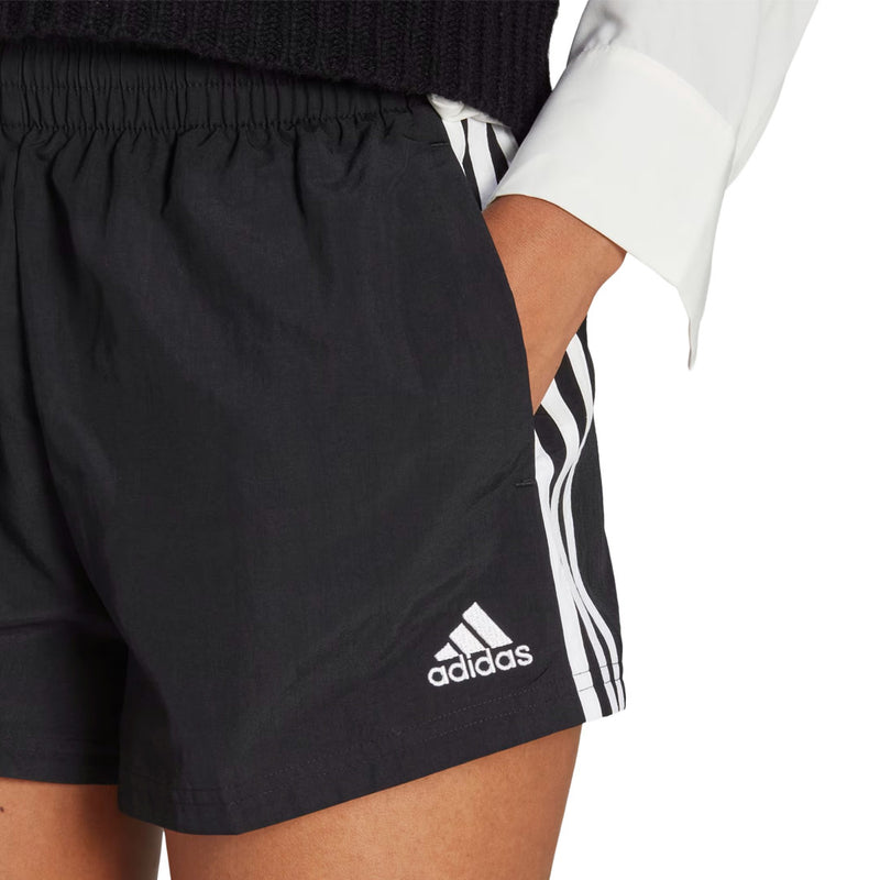 adidas - Women's Essentials 3-Stripes Woven Shorts (HT3397)
