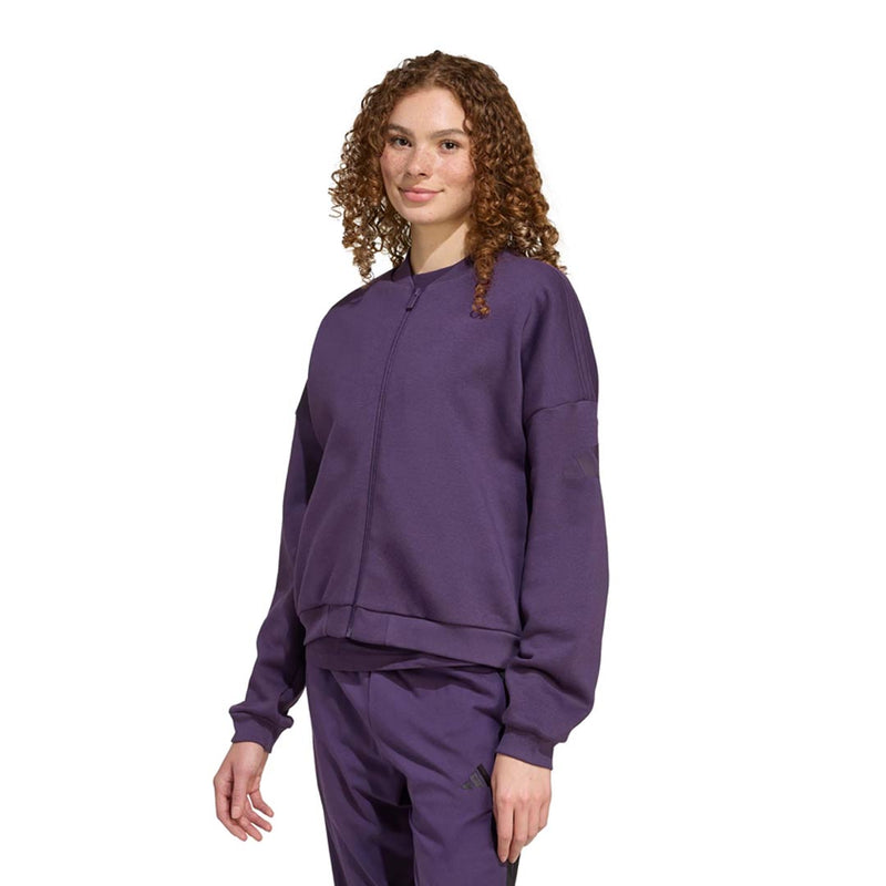 adidas - Women's Essentials Contemporary Logo Bomber Jacket (JV7340)