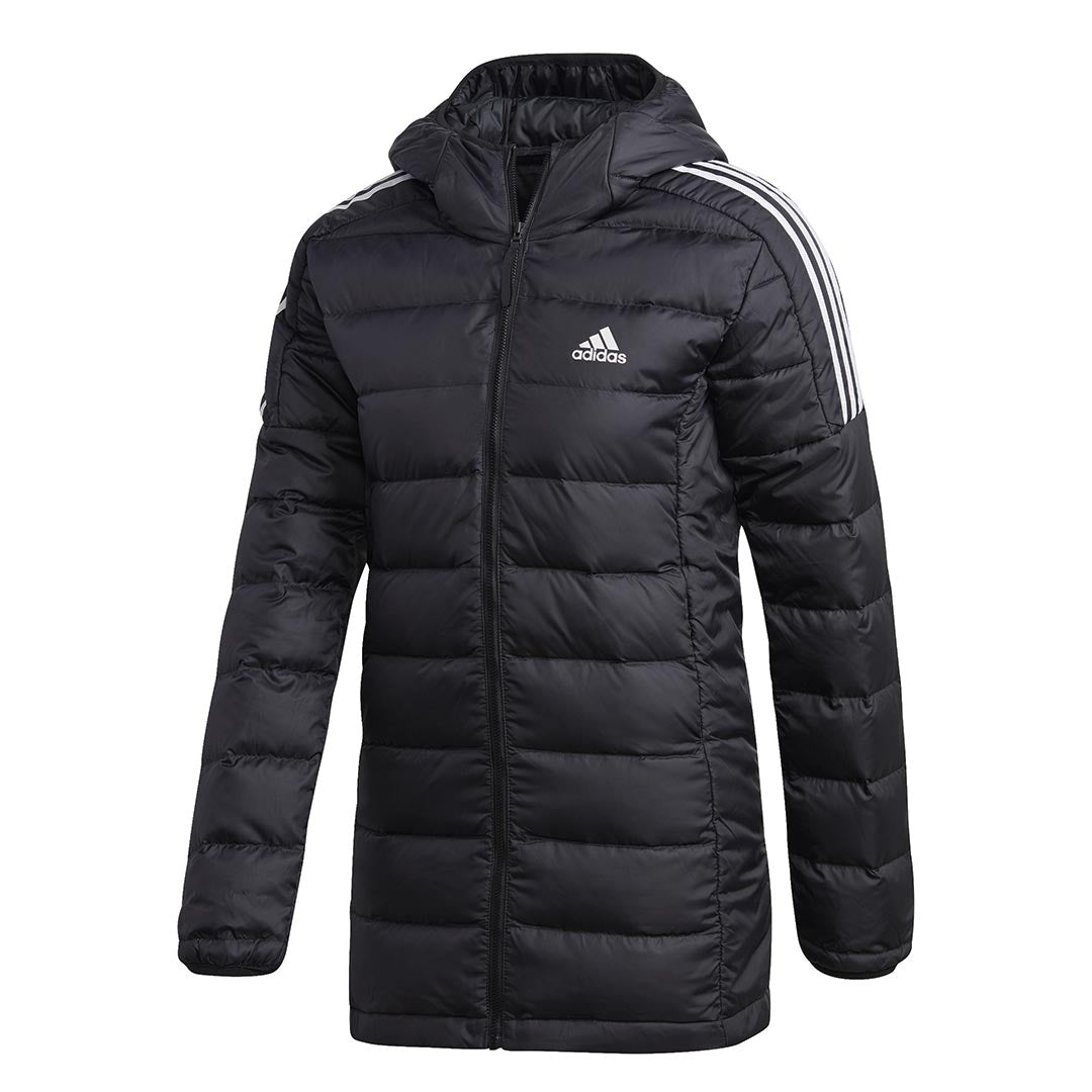 adidas Women's Essentials Light Down Hooded Parka Jacket (GH4590