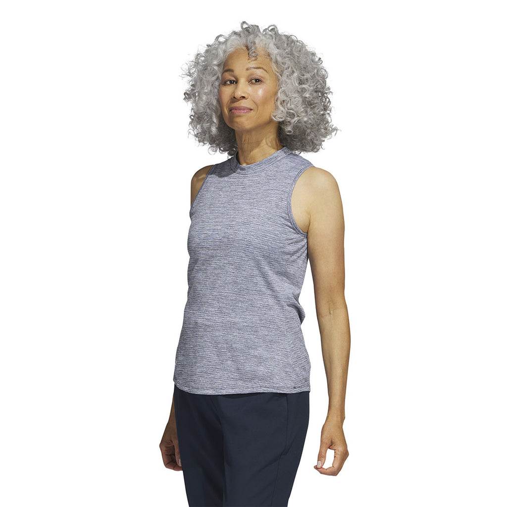 adidas - Women's Essentials Mock Neck Sleeveless Polo (HT1260)