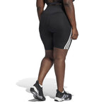 adidas - Women's Essentials Optime 3-Stripes Shorts (Plus Size) (JE2942)